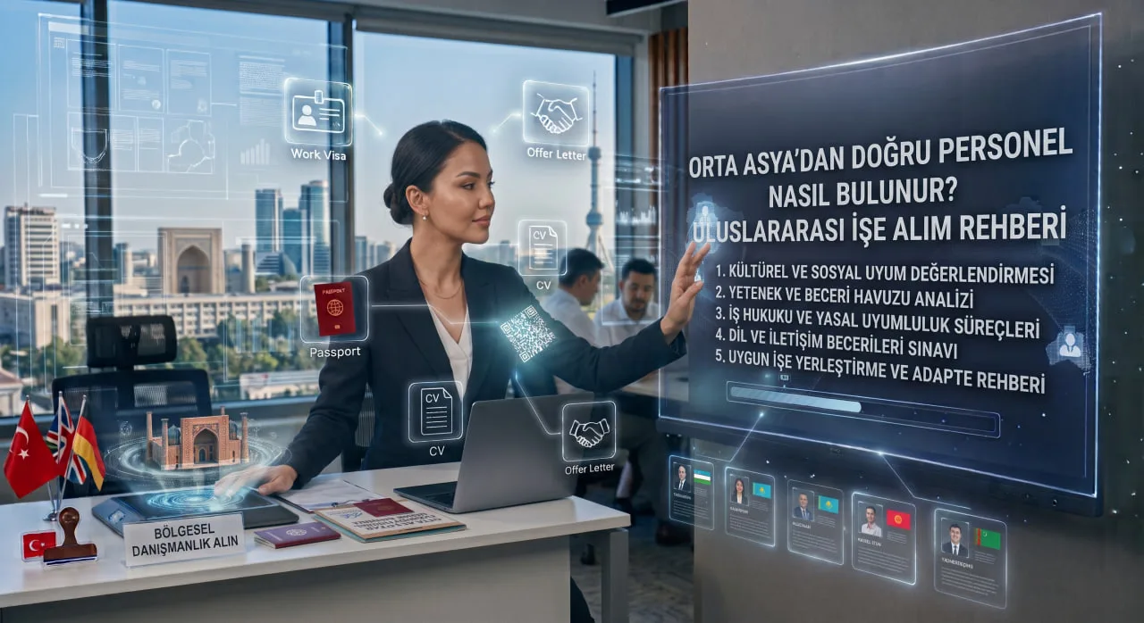 Orta Asya’dan Doğru Personel Nasıl Bulunur? Uluslararası İşe Alım Rehberi