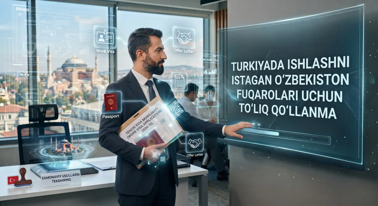 Türkiye’de Çalışmak İsteyen Özbekistan Vatandaşları İçin Rehber